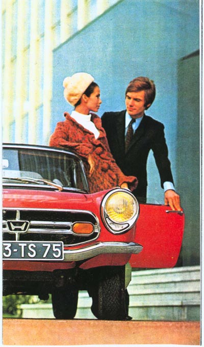 Honda S800 Brochure Page 1