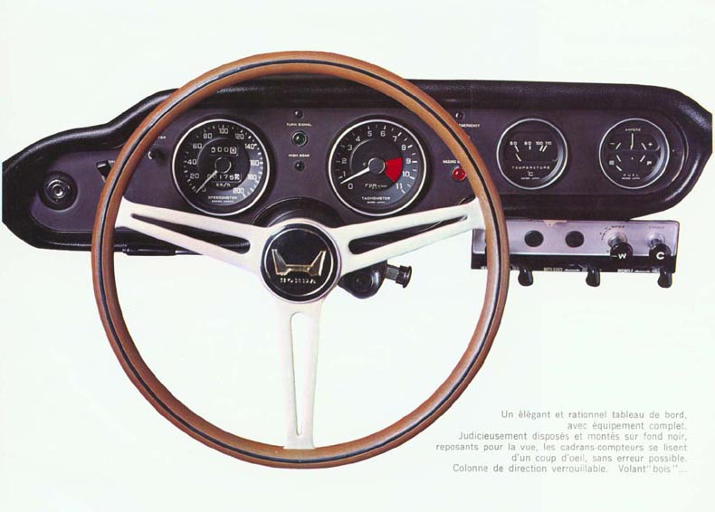 Honda S800 Brochure Page 4