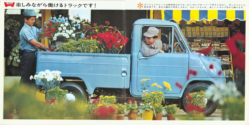 Honda T360 Brochure Page 6&7